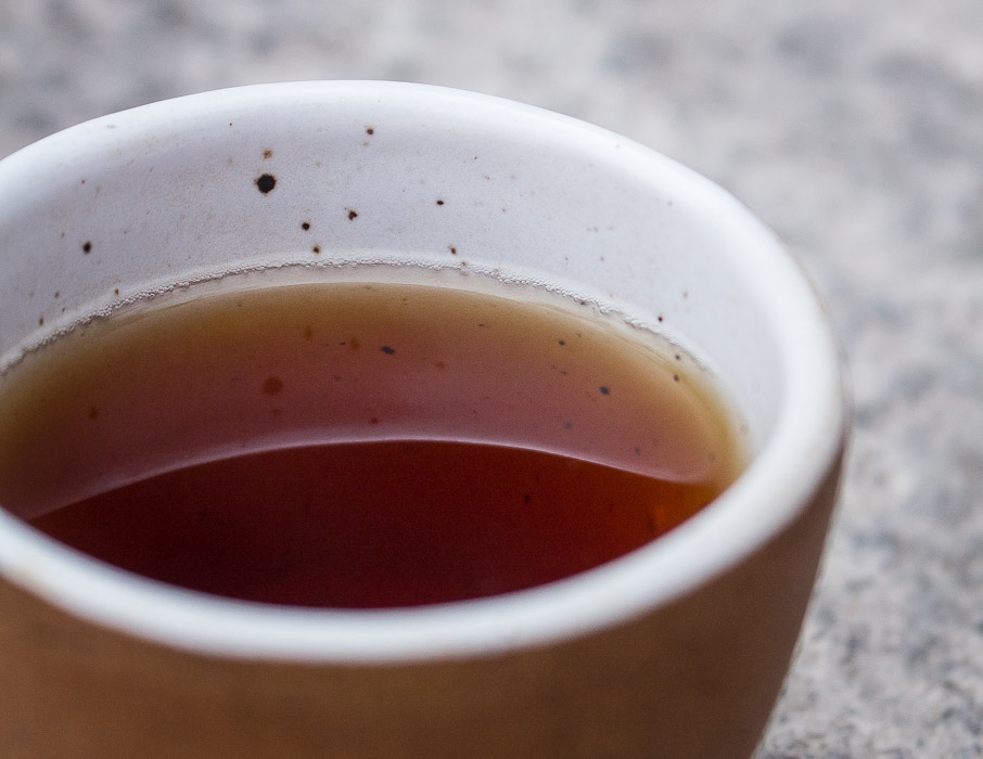 Infusion of 2019 Hung Shui oolong organic tea
