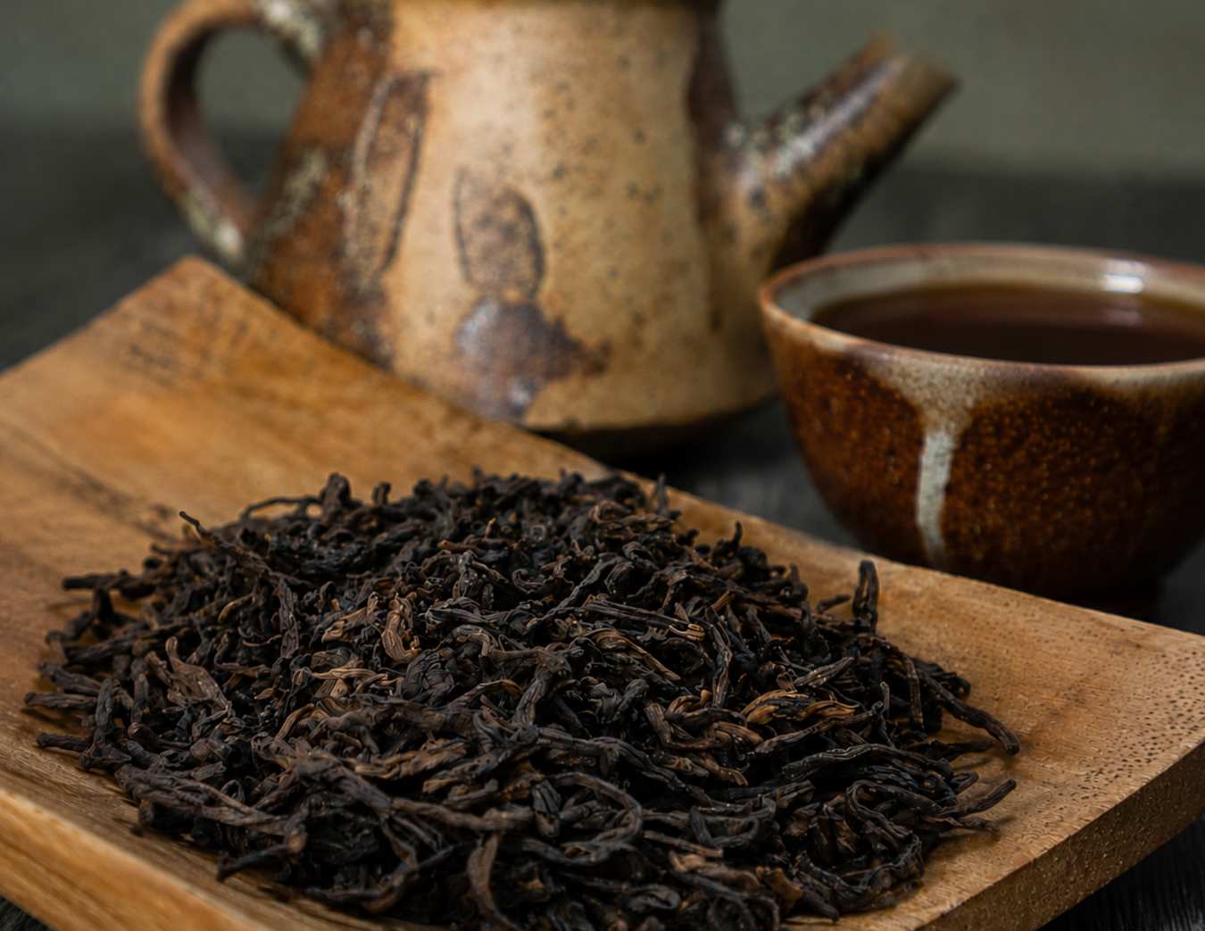2024 Mae Nam Kun Ripe Pu-erh Tea Loose | TEA SIDE